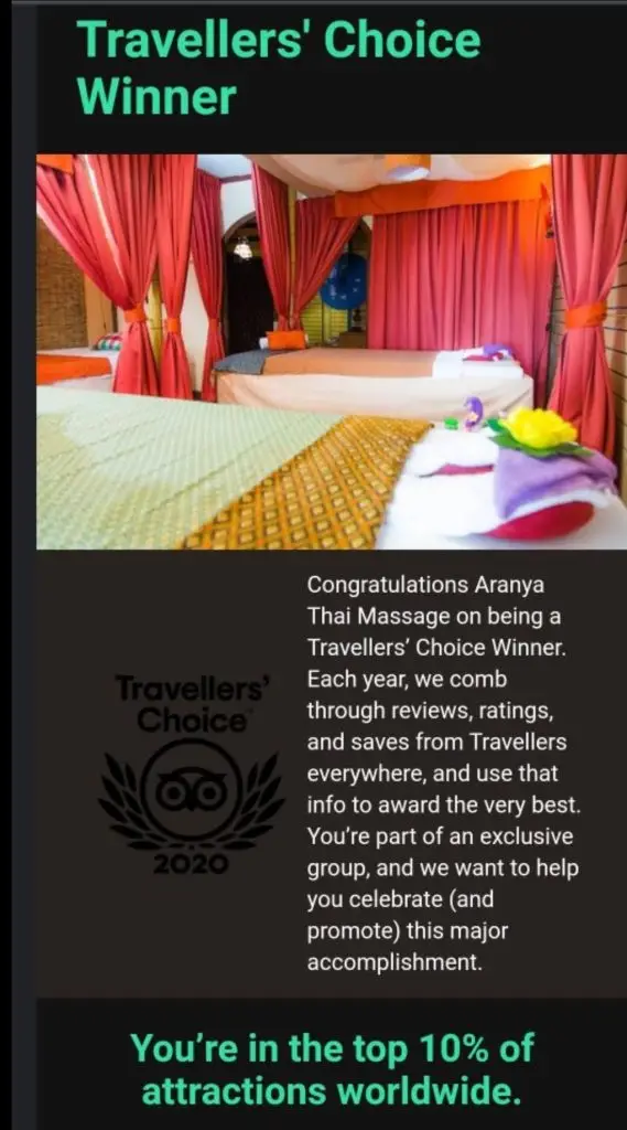 Aranya TripAdvisor